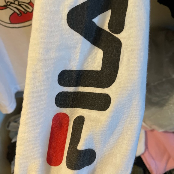 VINTAGE~FILA Mickey Mouse Long sleeve T-Shirt - Picture 2 of 5